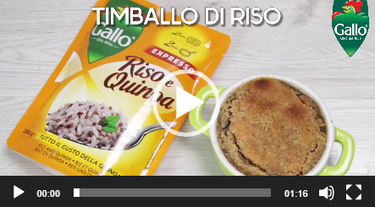 foto ricetta TIMBALLO DI RISO E QUINOA AL SALMONE 