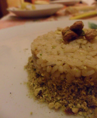 foto ricetta Risotto ai Porri e Pistacchio 