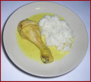 foto ricetta Riso con pollo al cocco 