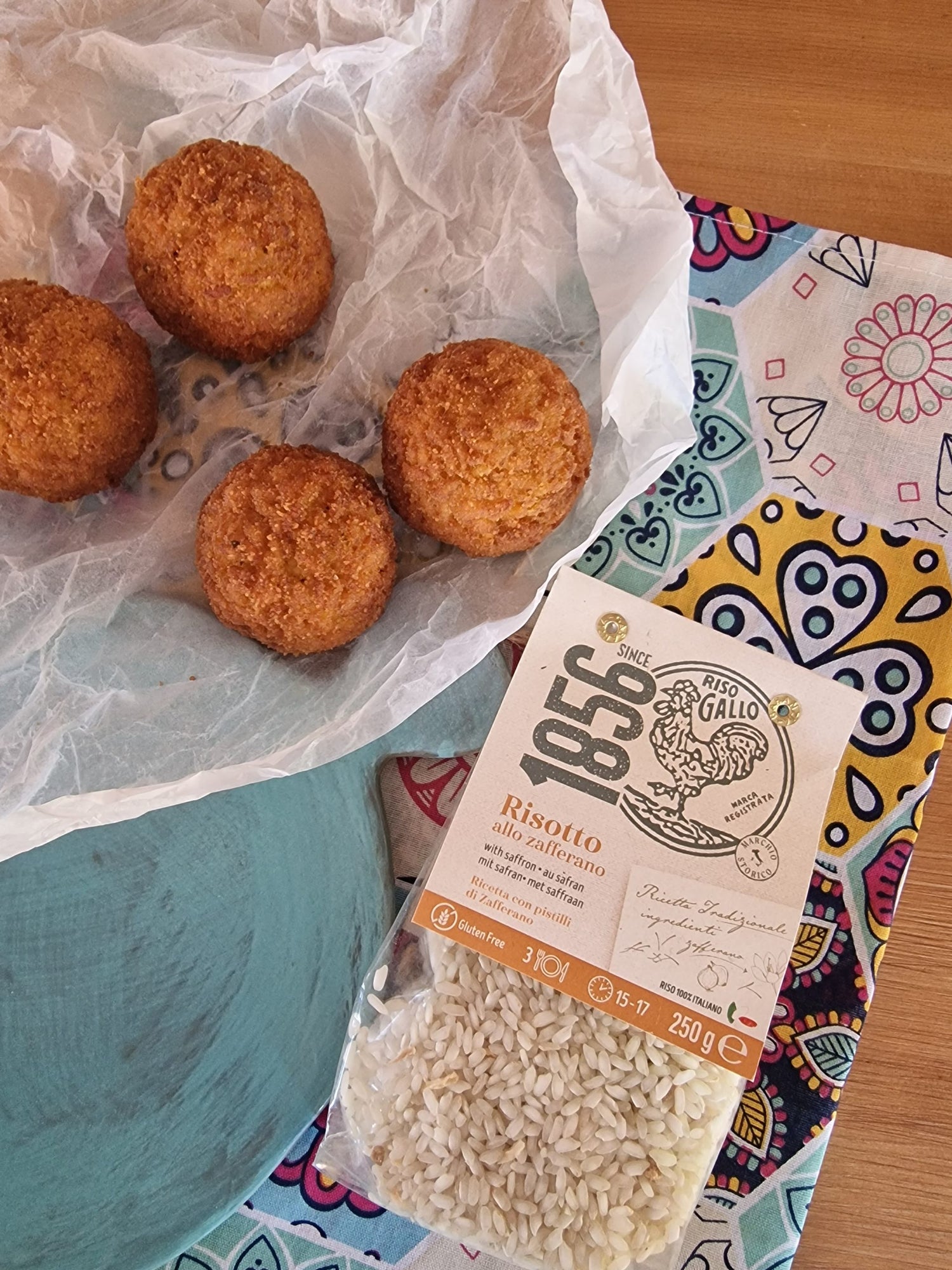 1856 SAFFRON RISOTTO - ARANCINI 