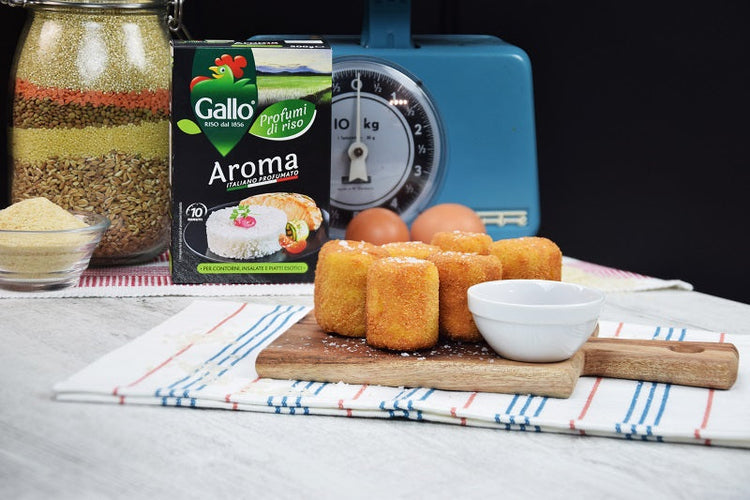 foto ricetta CROCCHETTE DI RISO AROMA E MOZZARELLA 