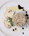 foto ricetta Insalata di riso con funghi porcini e rana pescatrice 