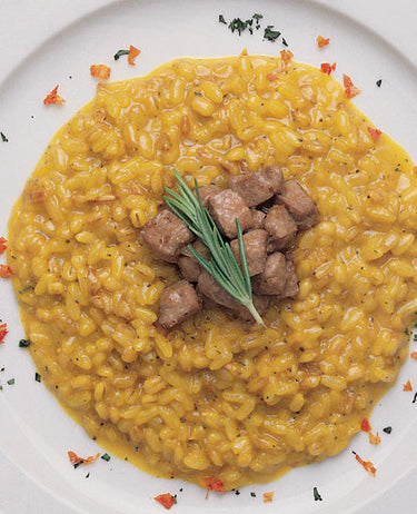 foto ricetta Riso zafferano e erbe 