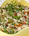 foto ricetta Riso in bianco, rosso e verde 