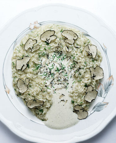 foto ricetta Riso con robiola fusa e tartufo nero 