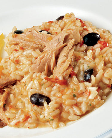 foto ricetta Riso con tonno, peperoni e acciughe 