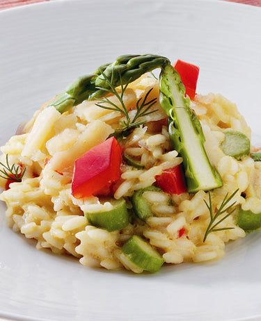 foto ricetta Riso con asparagi selvatici 