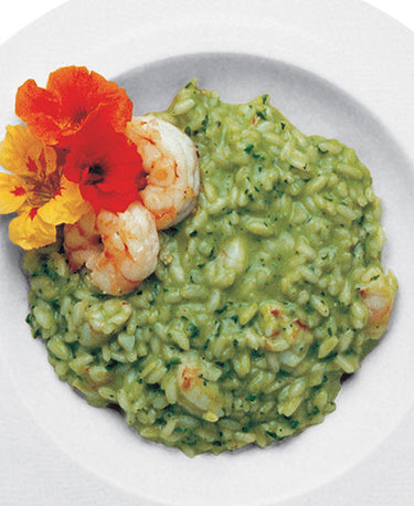 RISOTTO MIT GARNELEN UND KRÄUTERN 