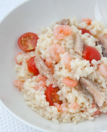 Insalata di riso con gamberetti e pomodorini - Riso Gallo 