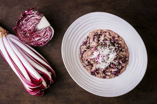 RADICCHIO AND TALEGGIO RISOTTO 