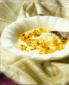 Crema de arroz, pistachos y miel 