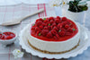 No Bake Milchreistorte mit Beeren-Topping 
