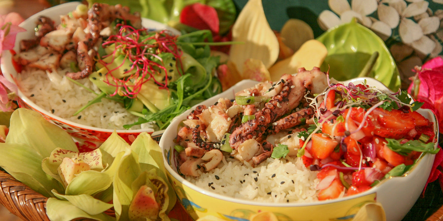 foto ricetta Poké di polpo con Riso Basmati - Riso Gallo 