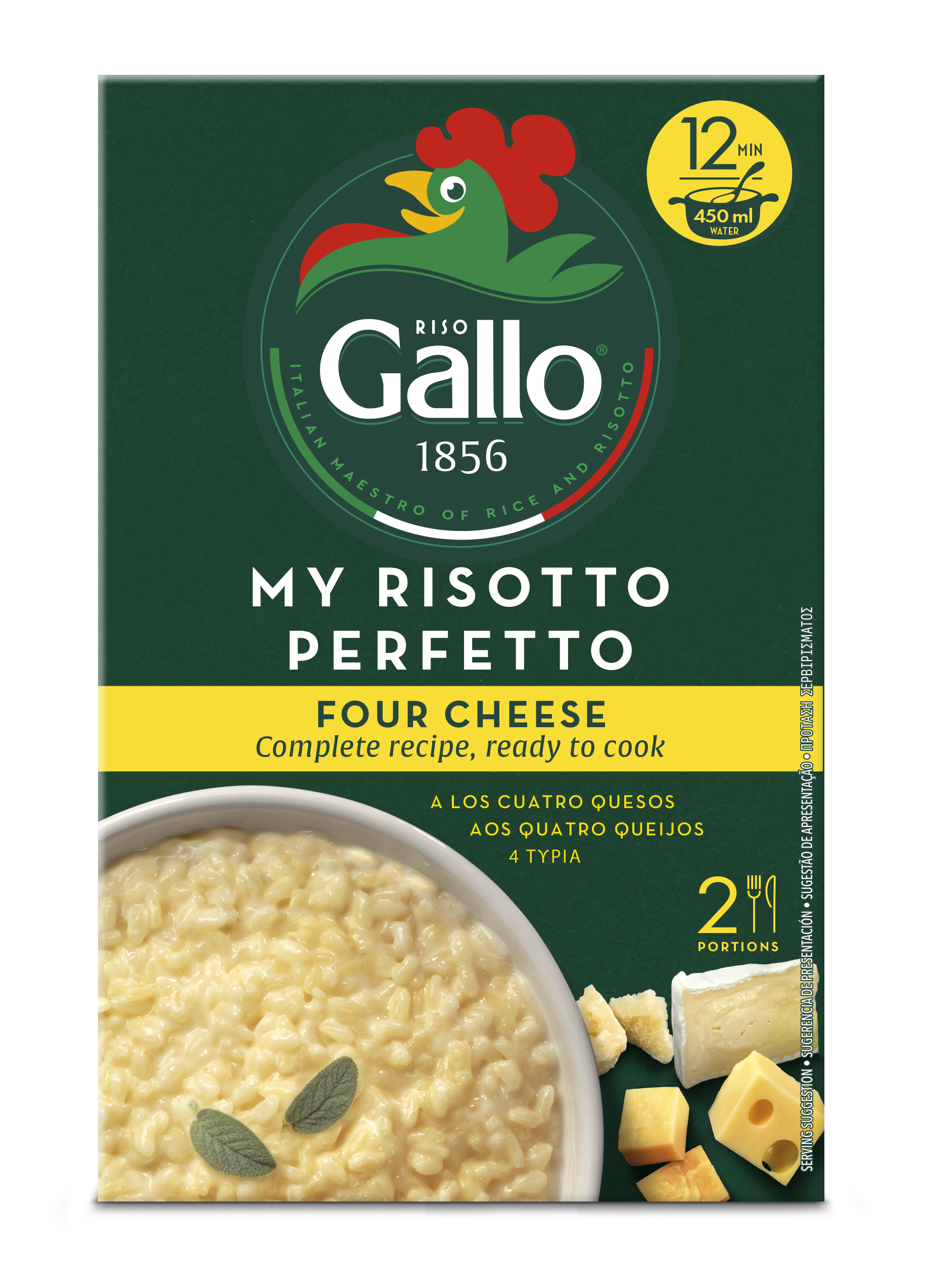 MY RISOTTO PERFETTO CUATRO QUESOS 