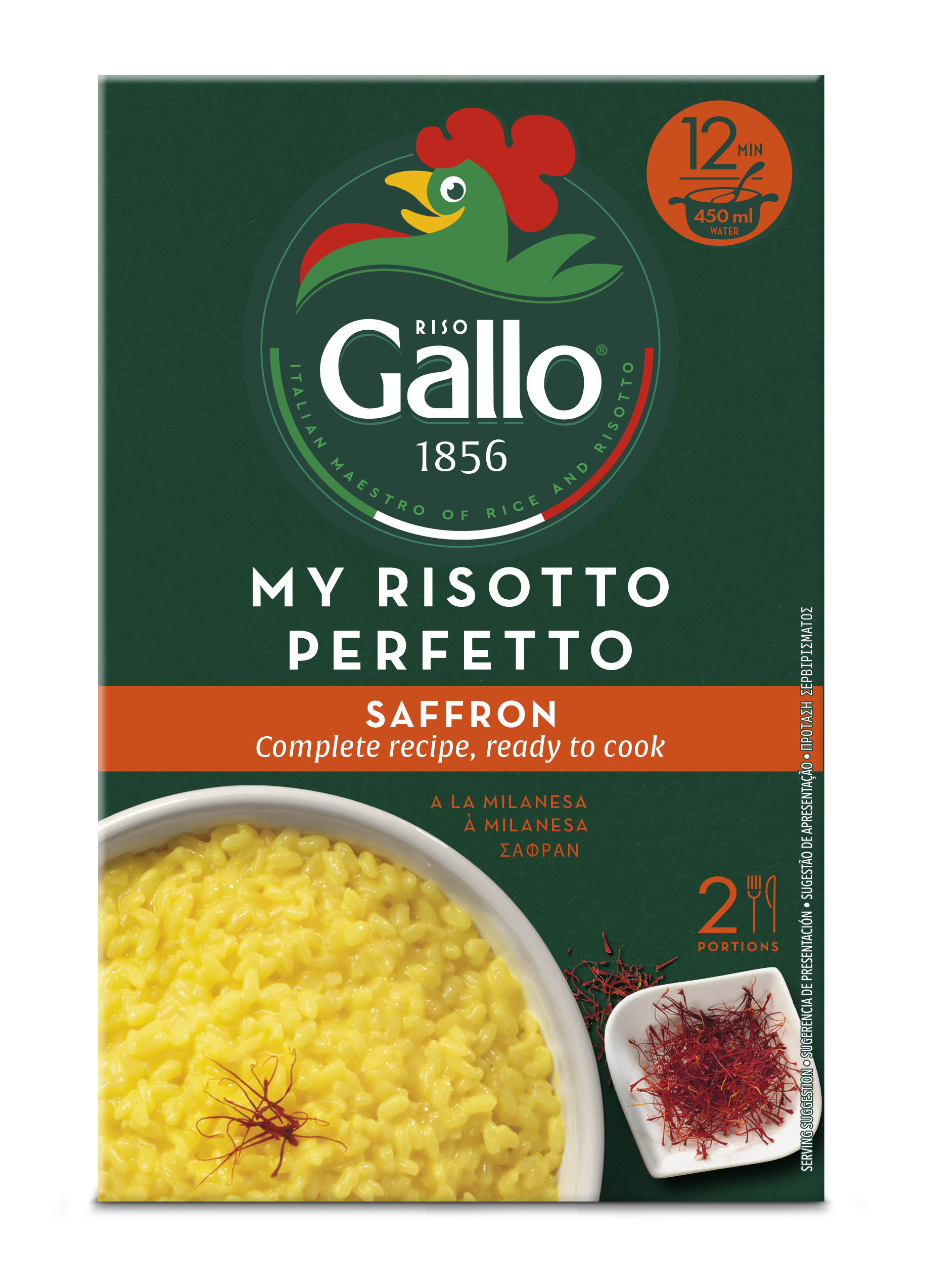 MY RISOTTO PERFETTO AL AZAFRÁN 