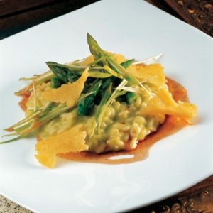 risotto esparragos